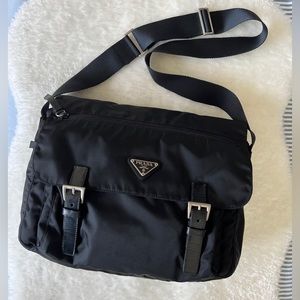 Authentic Prada medium sling bag (detachable coin purse not included)
